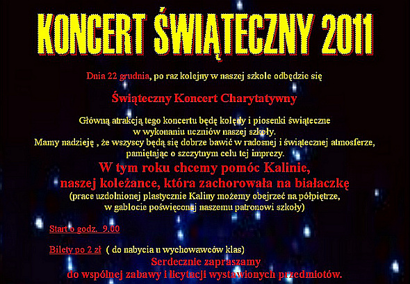 koncert �wi�teczny